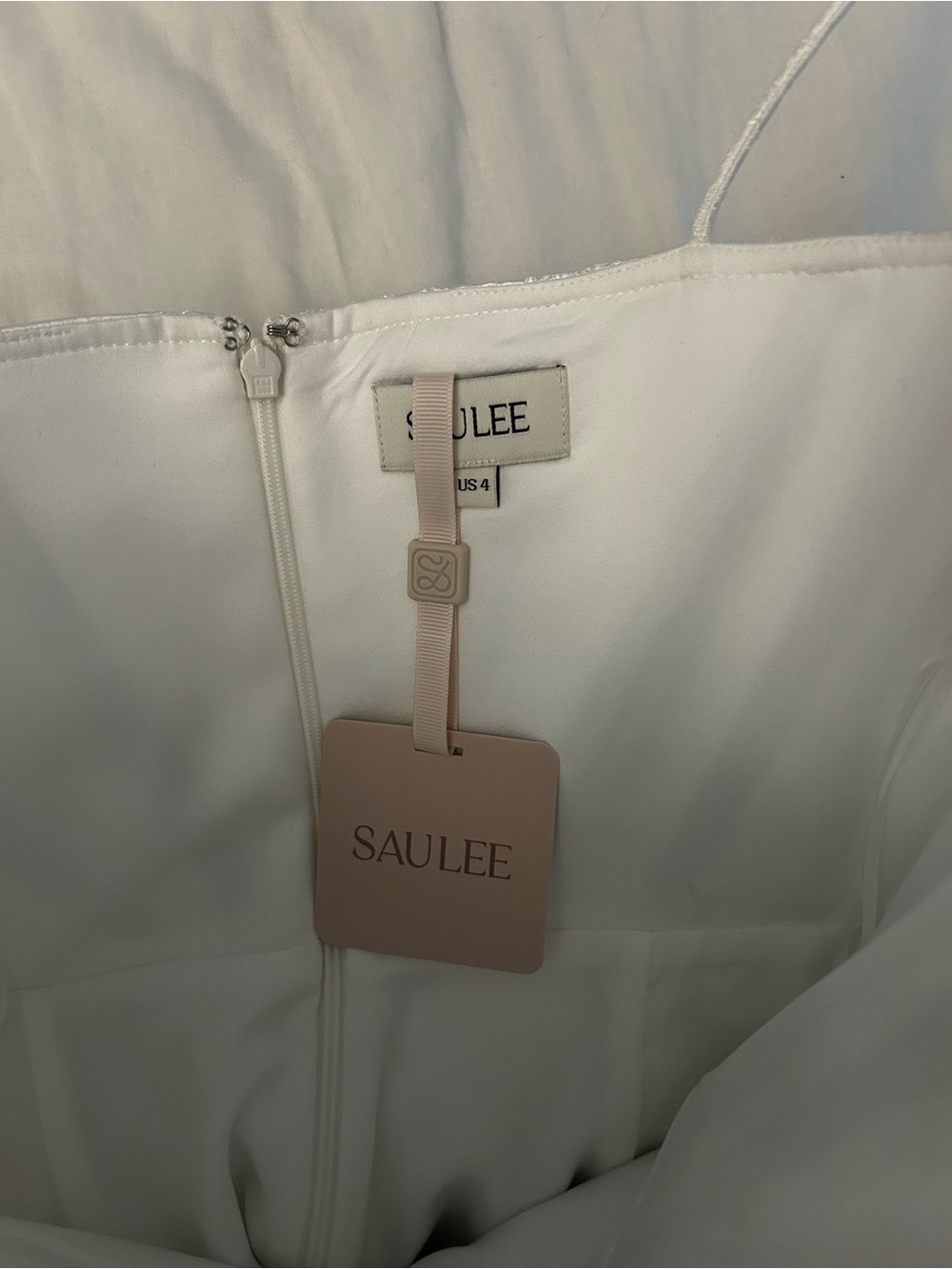 š¹ SAU LEE š¹ Joey Dress - White Size 4 US (XS-S) - Picture 10 of 10